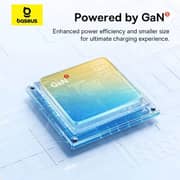 Baseus Type-C + USB-A Power Adapter 1m Black