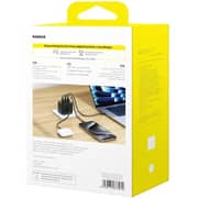 Baseus Type-C + USB-A Power Adapter 1m Black