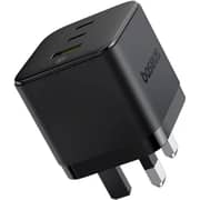 Baseus Type-C + USB-A Power Adapter 1m Black