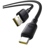 Baseus Silky Series USB-A to USB-C Cable 2m Black