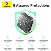 Baseus Palm C To C Fast Charger 1m Moon White