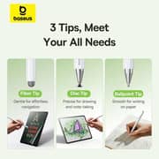 Baseus Smooth Writing III 3-in-1 Passive Stylus White