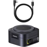 Baseus PicoGo 2-in-1 Magnetic Charger 1.9ft Black