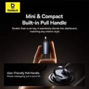 Baseus Mini Car Charger Black