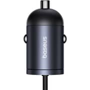 Baseus Tiny Star Mini Car Charger Light Black