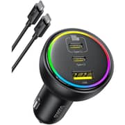 Baseus Multi Ports Car Charger Black
