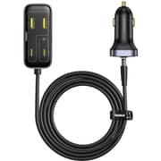 Baseus Multi Ports Car Charger Black