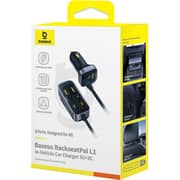 Baseus Multi Ports Car Charger Black