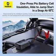 Baseus 4-in-1 Jump Starter 7800 mAh Black C00245903111-00