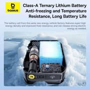 Baseus 4-in-1 Jump Starter 7800 mAh Black C00245903111-00