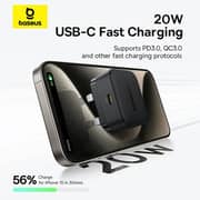 Baseus Palm Fast Charging Wall Charger Cluster Black