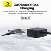 Baseus Palm Fast Charging Wall Charger 1m Black
