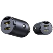 Baseus Tiny Star Mini FC Car Charger Black