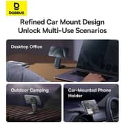 Baseus C02 PrimeTrip Series Mega Magnetic Car Mount Holder Black