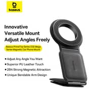Baseus C02 PrimeTrip Series Mega Magnetic Car Mount Holder Black