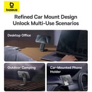 Baseus C02 PrimeTrip Series Mega Magnetic Car Mount Holder Black