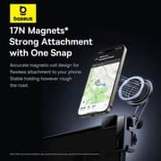 Baseus MaxView Magnetic Car Mount Holder Black