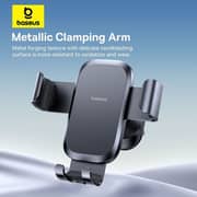 Baseus Gravity Air Car Mount Holder Black