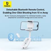 Baseus TechShot Dual-Support Phone Selfie Stick White