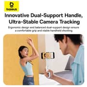 Baseus TechShot Dual-Support Phone Selfie Stick White