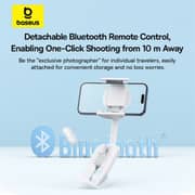 Baseus TechShot Dual-Support Phone Selfie Stick White