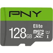 PNY Elite Class 10 U1 Micro SDXC 128GB Black P-SDU128V11100EL-GE
