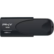 PNY Attache 4 Flash Drive USB 3.1 16GB Black FD16GATT431KK-EF