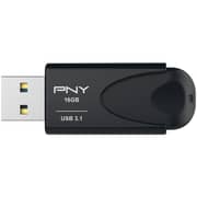 PNY Attache 4 Flash Drive USB 3.1 16GB Black FD16GATT431KK-EF