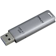 PNY Elite Steel Metal Flash Drive USB 3.1 32GB Silver FD32GESTEEL31G-EF