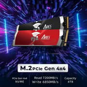 Dato Dark Sword M.2 Gaming Heatsink SSD PCIe 2TB Red ARSDSK