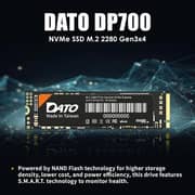 Dato Internal M.2 NVMe SSD PCIe 512GB Black DP700SSD