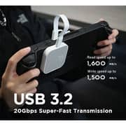 Dato Type C Portable Magsafe SSD USB 3.2 1TB White ARESQ3