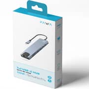 Pawa 7-in-1 USB-C Hub Grey