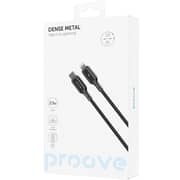 Proove Dense Metal Type-C To Lightning Cable 1m Black