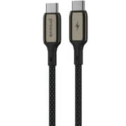 Proove Dense Metal Type-C To Type-C Cable 1m Black