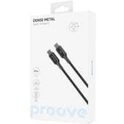 Proove Dense Metal Type-C To Type-C Cable 1m Black