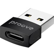 Proove Extension USB To Type-C OTG Adapter Black