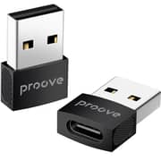 Proove Extension USB To Type-C OTG Adapter Black
