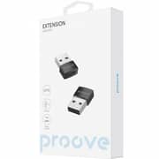 Proove Extension USB To Type-C OTG Adapter Black