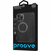 Proove Reinforce Case With Magnetic Ring Grey/Black iPhone 16 Pro Max