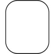 Proove Achilles Protective Glass Black/Transparent Apple Watch U/U2 49mm