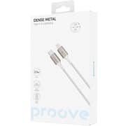Proove Dense Metal Type-C To Lightning Cable 1m White