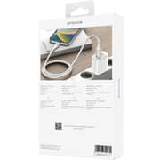 Proove Dense Metal Lightning Cable 1m White