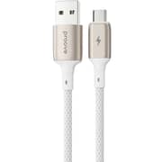 Proove Dense Metal Micro USB Cable 1m White