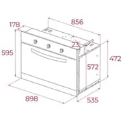 Teka Multifunction SurroundTemp Oven HLF 9400 BK