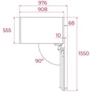 Teka Built In Combi Refrigerator 556 Litres RBF 78980 FI