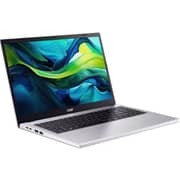 Acer Aspire GO 15 (2025) Laptop - AMD Ryzen 7-7735HS / 15.6inch FHD / 512GB SSD / 16GB RAM / Shared AMD Radeon Graphics / Windows 11 Home / English & Arabic Keyboard / Silver / Middle East Version - [AG15-41P-R6L9]