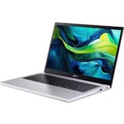 Acer Aspire GO 15 (2025) Laptop - AMD Ryzen 7-7735HS / 15.6inch FHD / 512GB SSD / 16GB RAM / Shared AMD Radeon Graphics / Windows 11 Home / English & Arabic Keyboard / Silver / Middle East Version - [AG15-41P-R6L9]