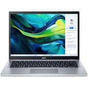 Acer Aspire GO 14 (2025) Laptop - AMD Ryzen 5-7520U / 14 Inches FHD / 512GB SSD / 8GB RAM / Shared AMD Radeon Graphics / Windows 11 Home / English & Arabic Keyboard / Silver / Middle East Version - [AG14-22P-R9WF]