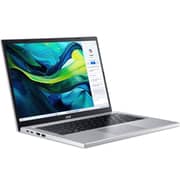 Acer Aspire GO 14 (2025) Laptop - AMD Ryzen 5-7520U / 14 Inches FHD / 512GB SSD / 8GB RAM / Shared AMD Radeon Graphics / Windows 11 Home / English & Arabic Keyboard / Silver / Middle East Version - [AG14-22P-R9WF]